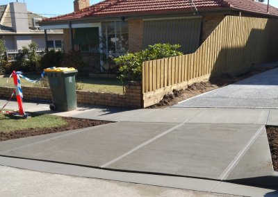 Concrete Footpath - Tree Protection Zone
