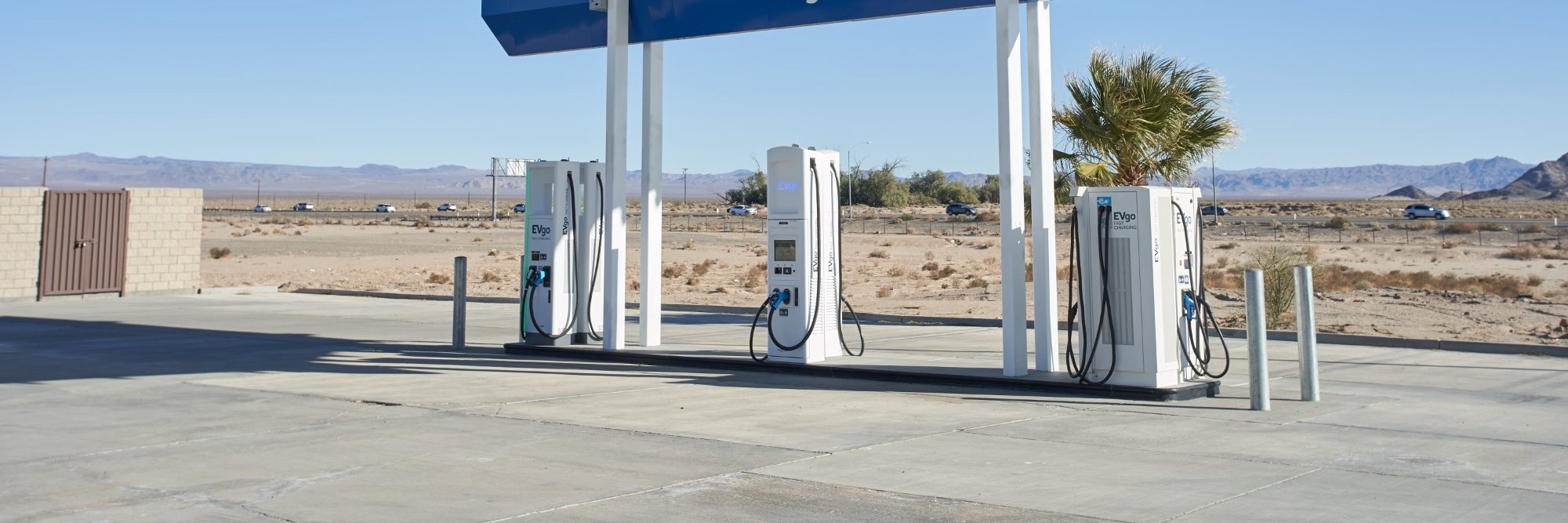 Concrete Carpark - Solar EV Charging Canopy