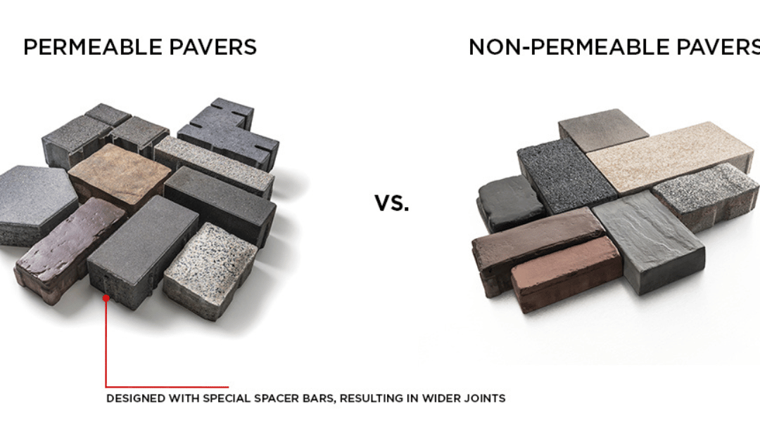 Permeable Pavers vs. Non-Permeable Pavers: The Quick and Easy Comparison