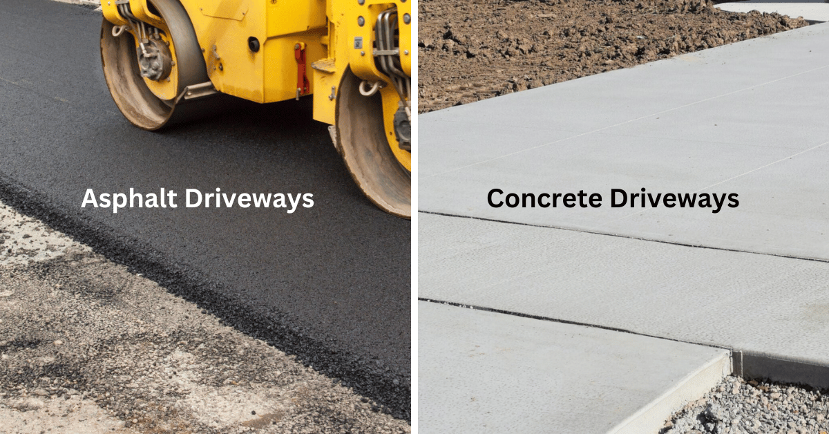 Asphalt vs Concrete Driveways: Which is Right for Your Home?