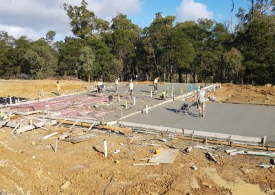 concrete slab foundation