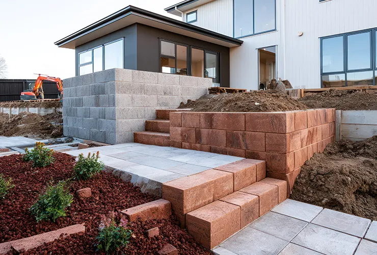 Landscape Construction & Retaining Walls